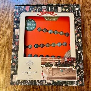 John Derian for Target Glass Candies Garland 60” NIB
